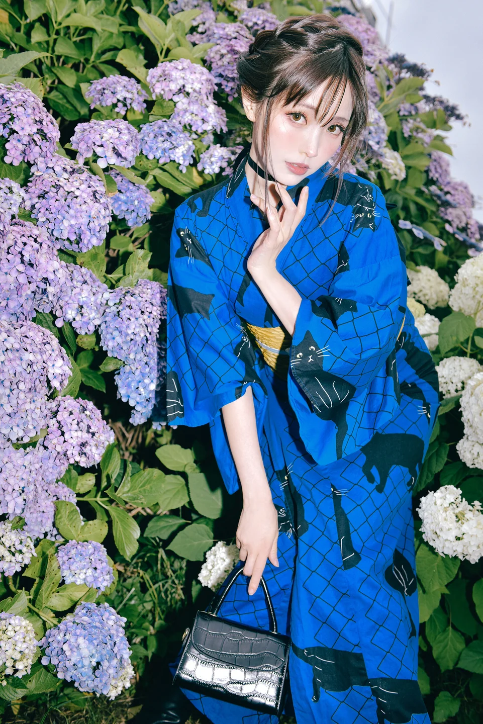 ElyEE子 - Rainy Season Black Cat [38P,4V-93MB] tg@simisebaisi 【丝足阁】006.webp